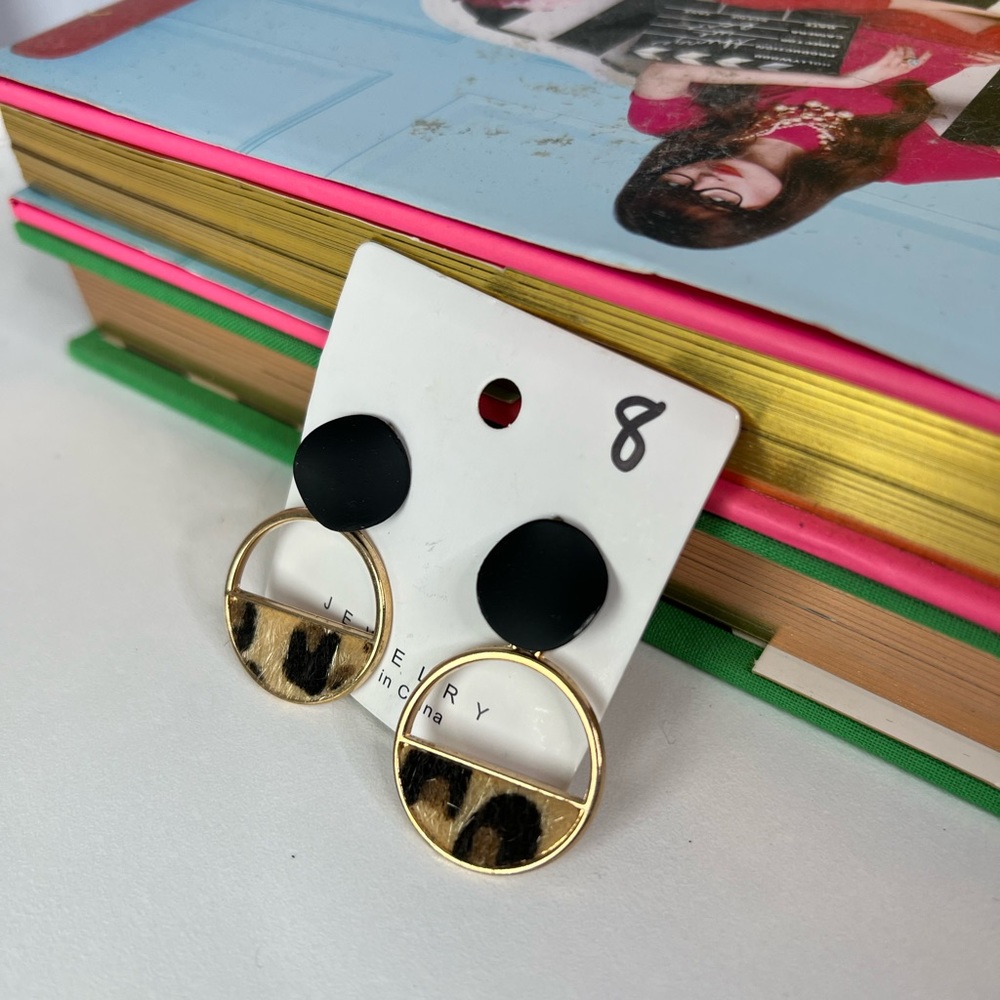 Cheetah Earrings
